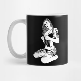 The Girl With Tattoo Mug